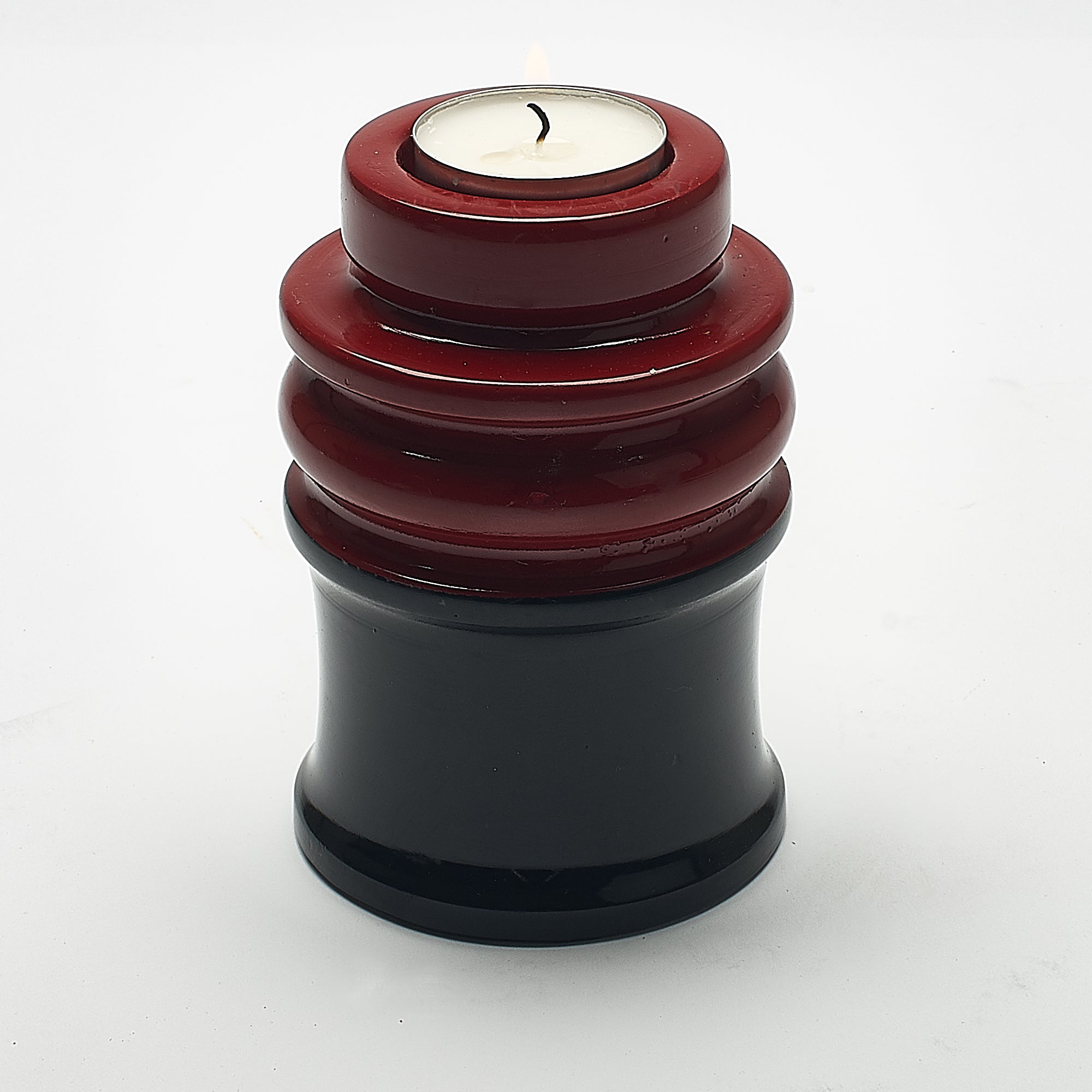 Cremation Urn - Luxury Soho Keepsake with Candle Holder