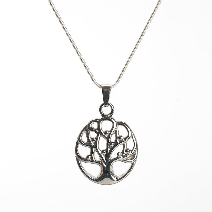Cremation Pendant - Tree of Life - Hollow Celtic