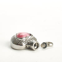Cremation Pendant - Small Celtic Heart- Dusty Pink